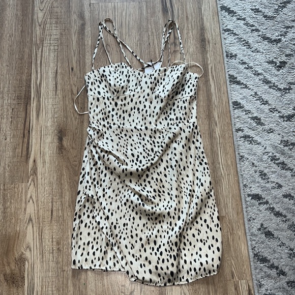 NEW! Zara Animal Print Mini Dress - Picture 9 of 14